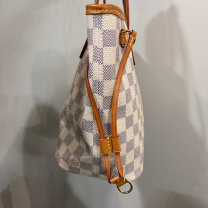 #8239 LOUIS VUITTON Damier Azur Neverfull PM