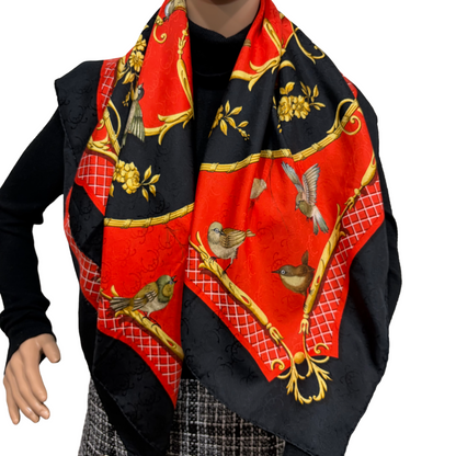 BF-09 HERMÈS Silk Scarf