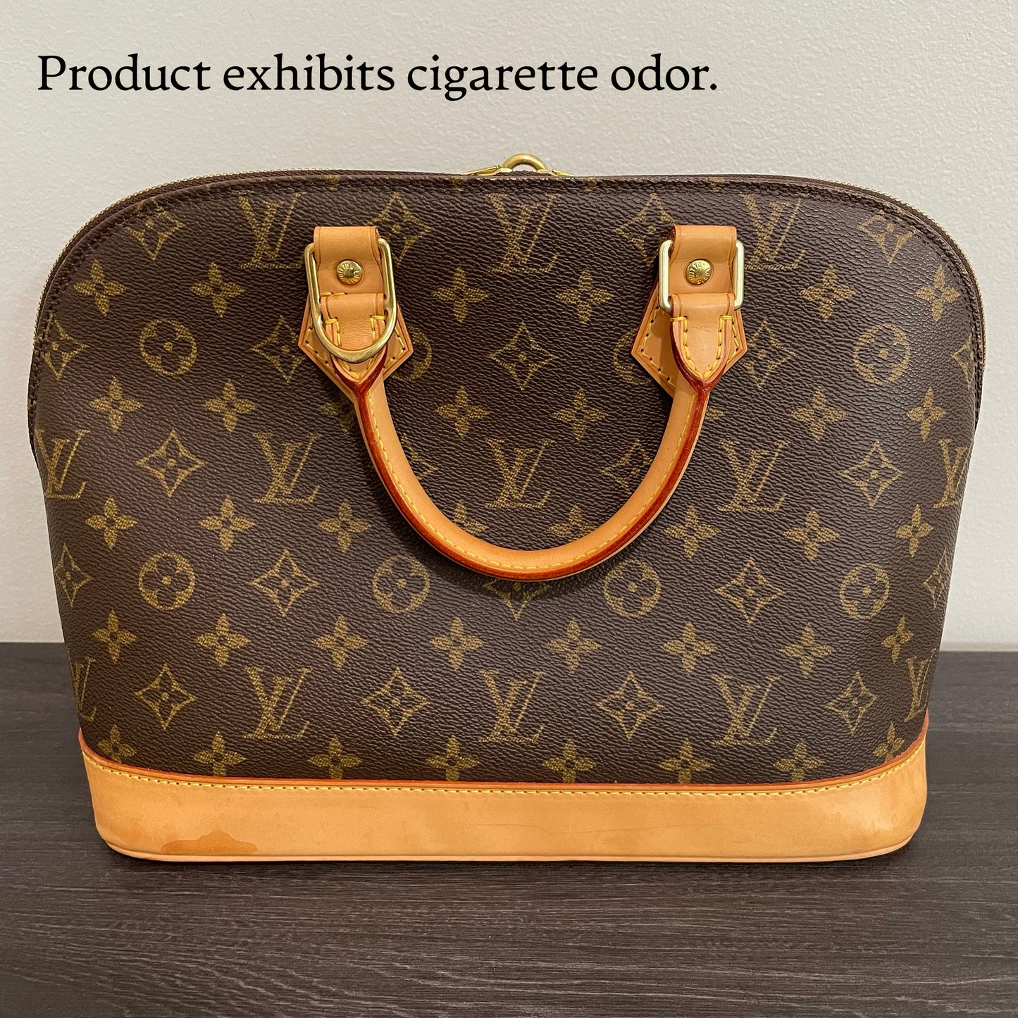 SOLD! Louis Vuitton Monogram Alma with Lock & Key