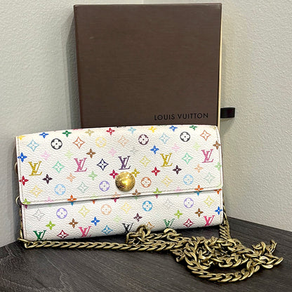 SOLD! Louis Vuitton Monogram Wallet on Chain