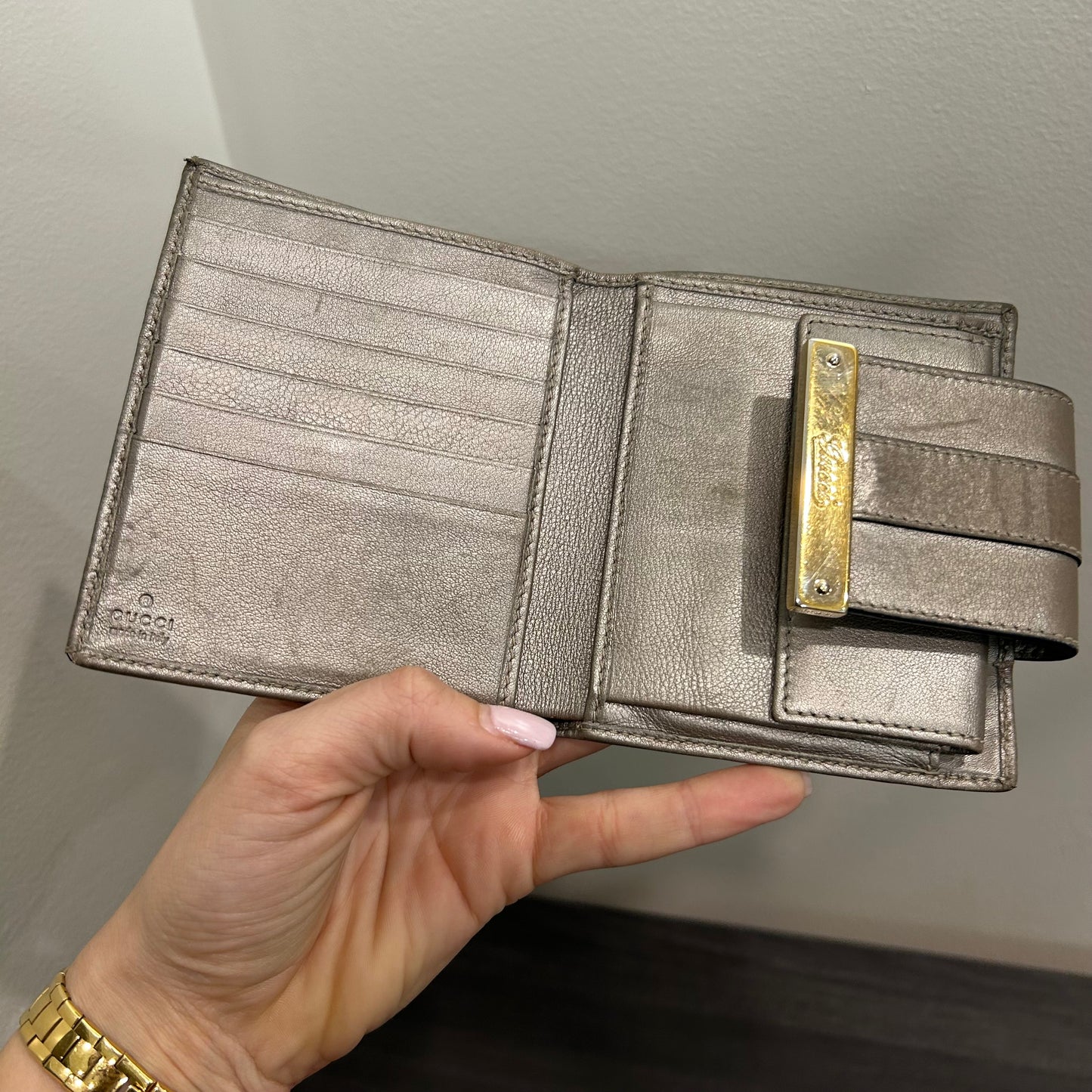 #201 GUCCI Guccissima Wallet