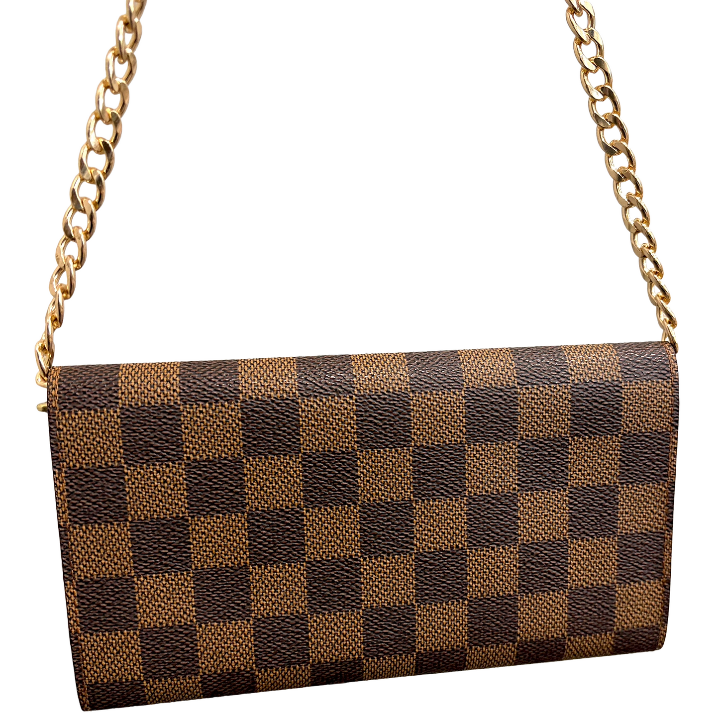 8859 LOUIS VUITTON Damier Ebene Sarah Wallet