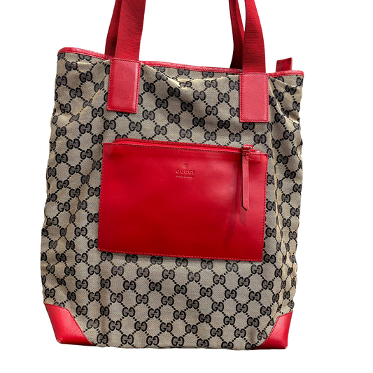 1103 GUCCI GG Canvas Donna Tote