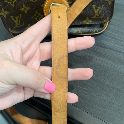 SOLD! Louis Vuitton Monogram Cartouchiere MM