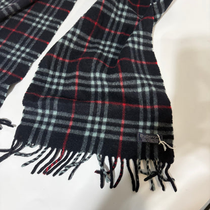 #123 BURBERRY Blue Scarf