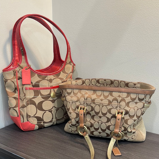 SOLD! Set of 2 Coach Bags