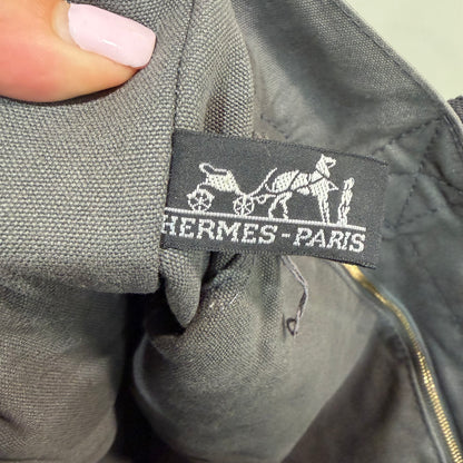 #104 HERMES Grey Tote