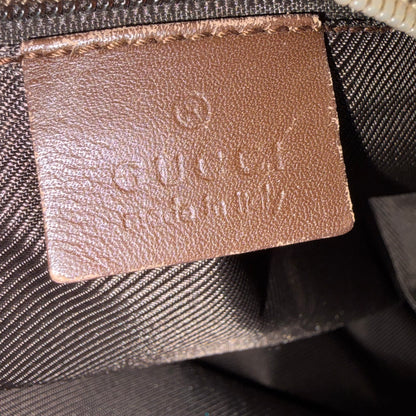 #3222 GUCCI Brown Canvas Large Tote