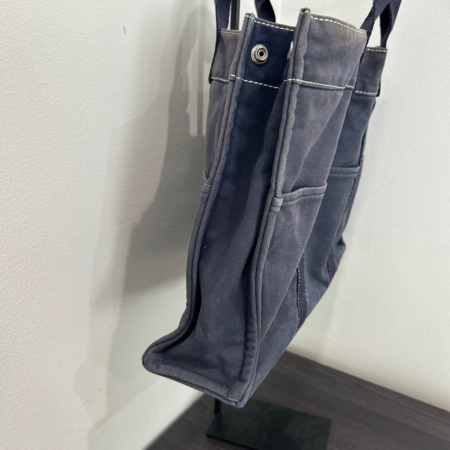 1015 HERMÈS Toile Fourre-Tout MM Tote Slate