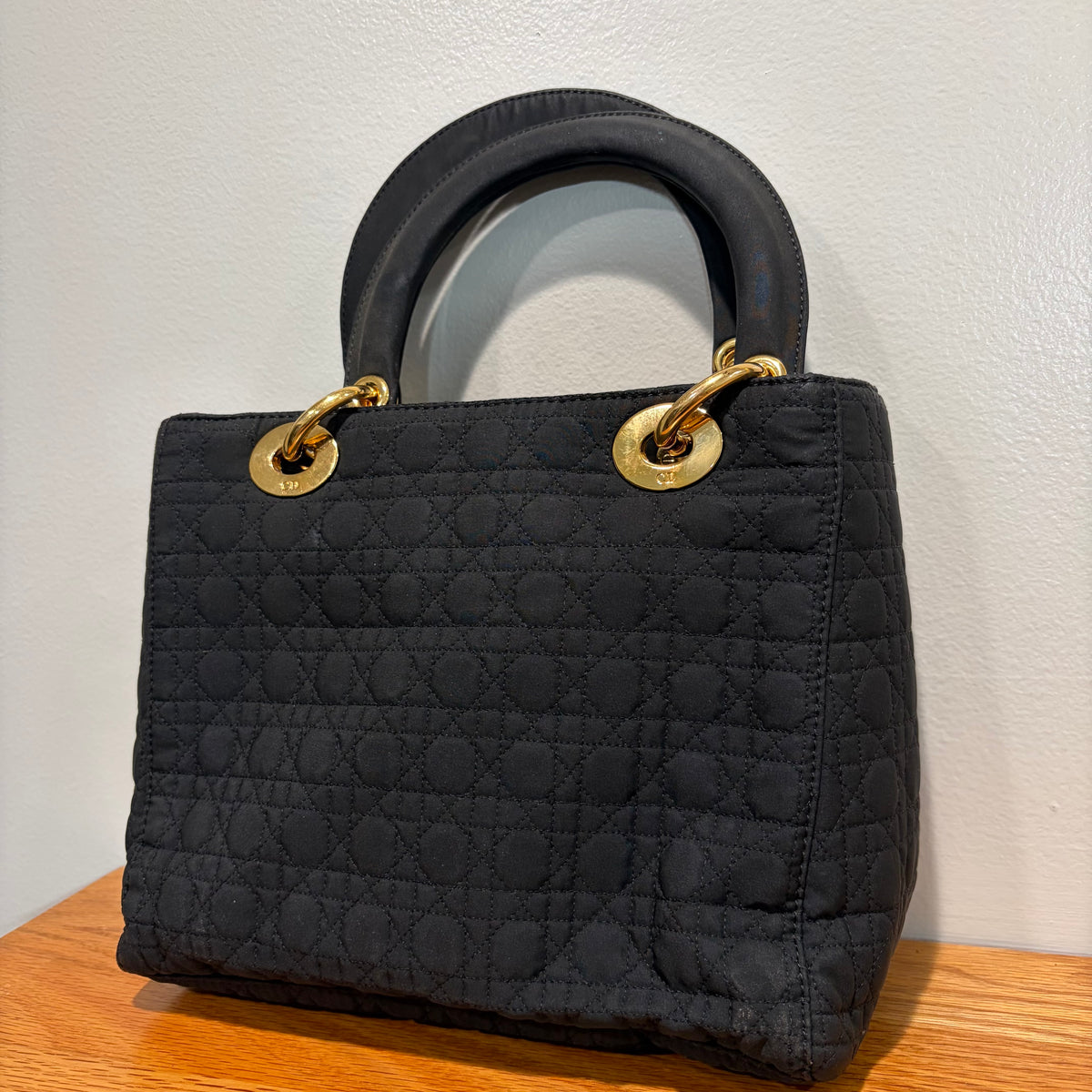 #112 CHRISTIAN DIOR Lady Black Cannage