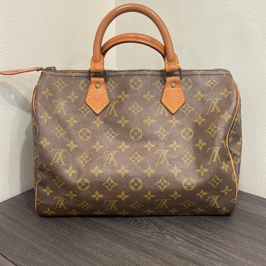 SOLD! Louis Vuitton Monogram Speedy 30