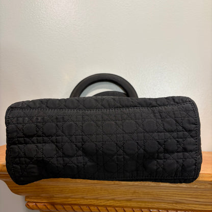 #112 CHRISTIAN DIOR Lady Black Cannage