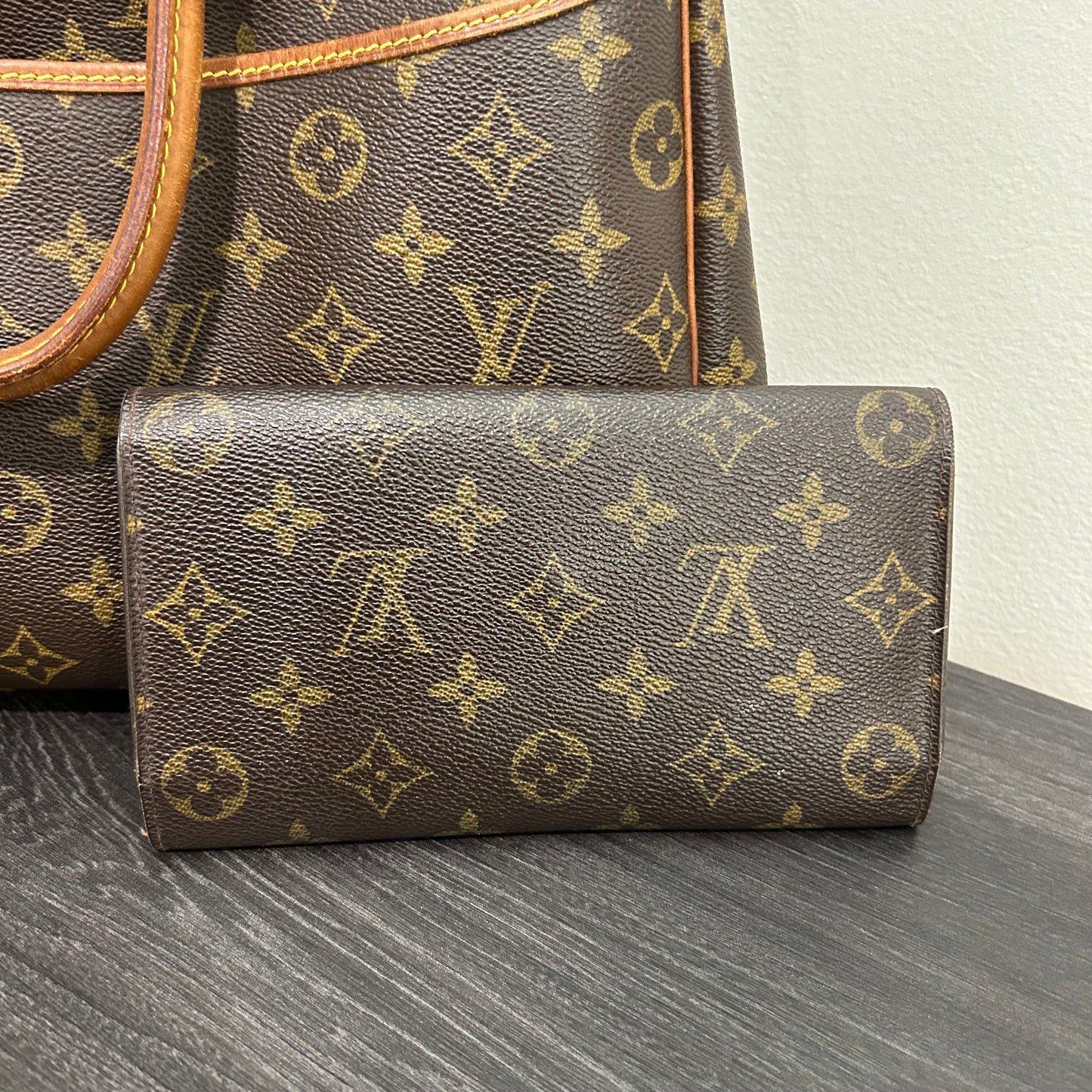 SOLD! Louis Vuitton Monogram Deauville & Wallet