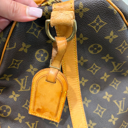 #1114 LOUIS VUITTON Monogram Keepall 60 Bandouliere