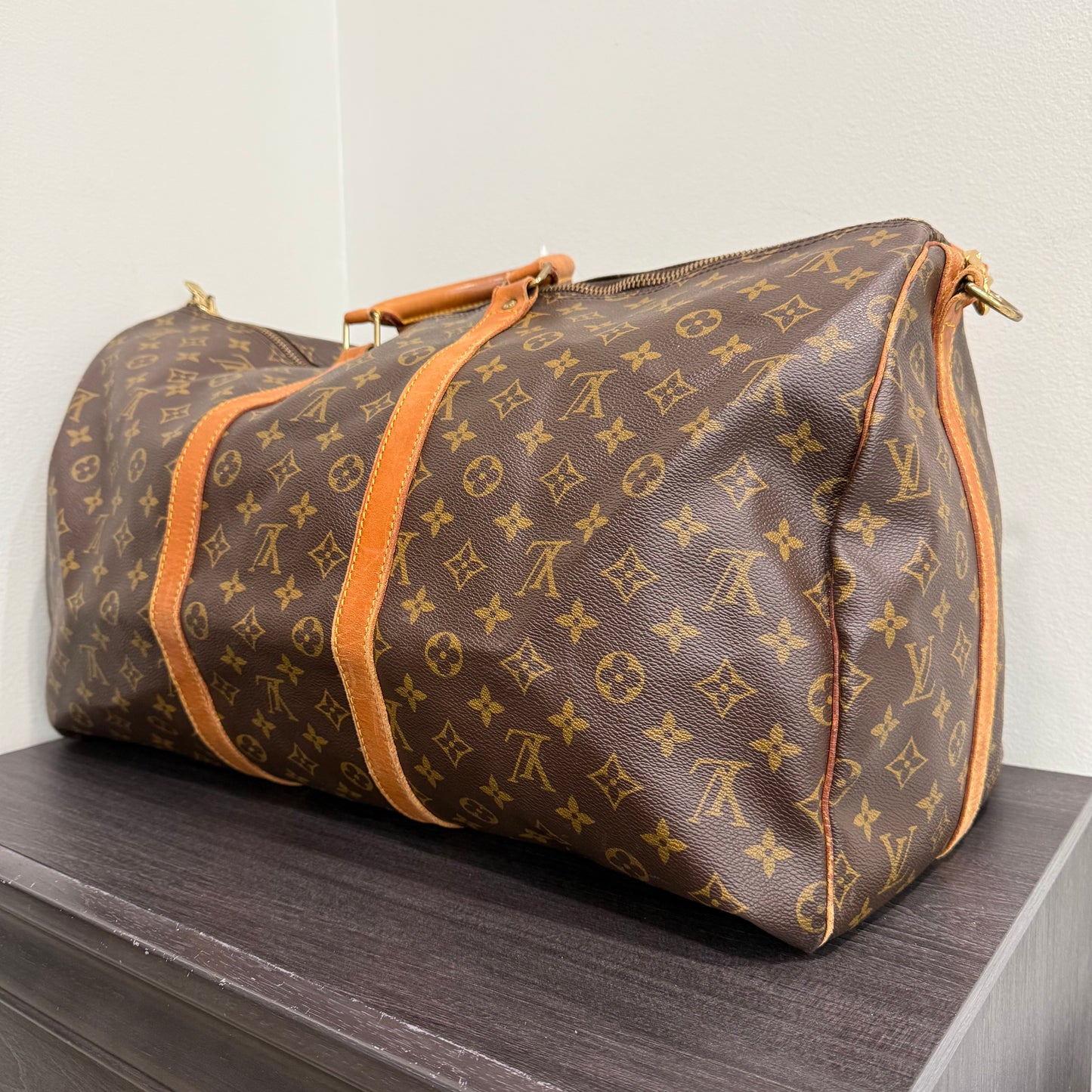CLEARANCE #801 LOUIS VUITTON Keepall 55 Bandouliere