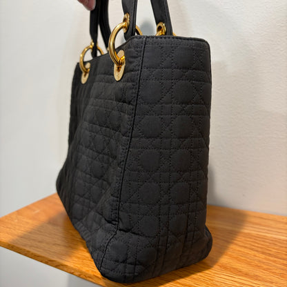 #112 CHRISTIAN DIOR Lady Black Cannage