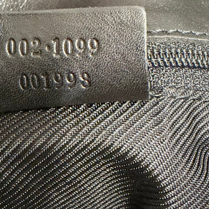 8861 GUCCI Black Canvas Eclipse Tote