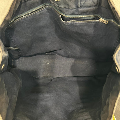 1015 HERMÈS Toile Fourre-Tout MM Tote Slate