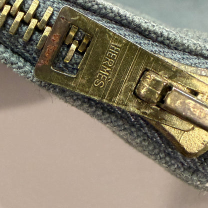 8838 HERMÈS Grey  Cosmetic Travel Pouch