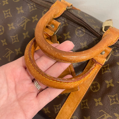 SOLD! Louis Vuitton Monogram Keepall 45 with Lock & Key