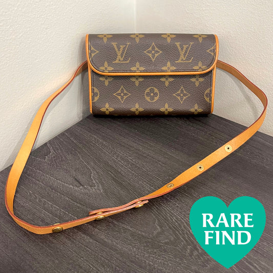 SOLD! Louis Vuitton Monogram Florentine Bum Bag XS