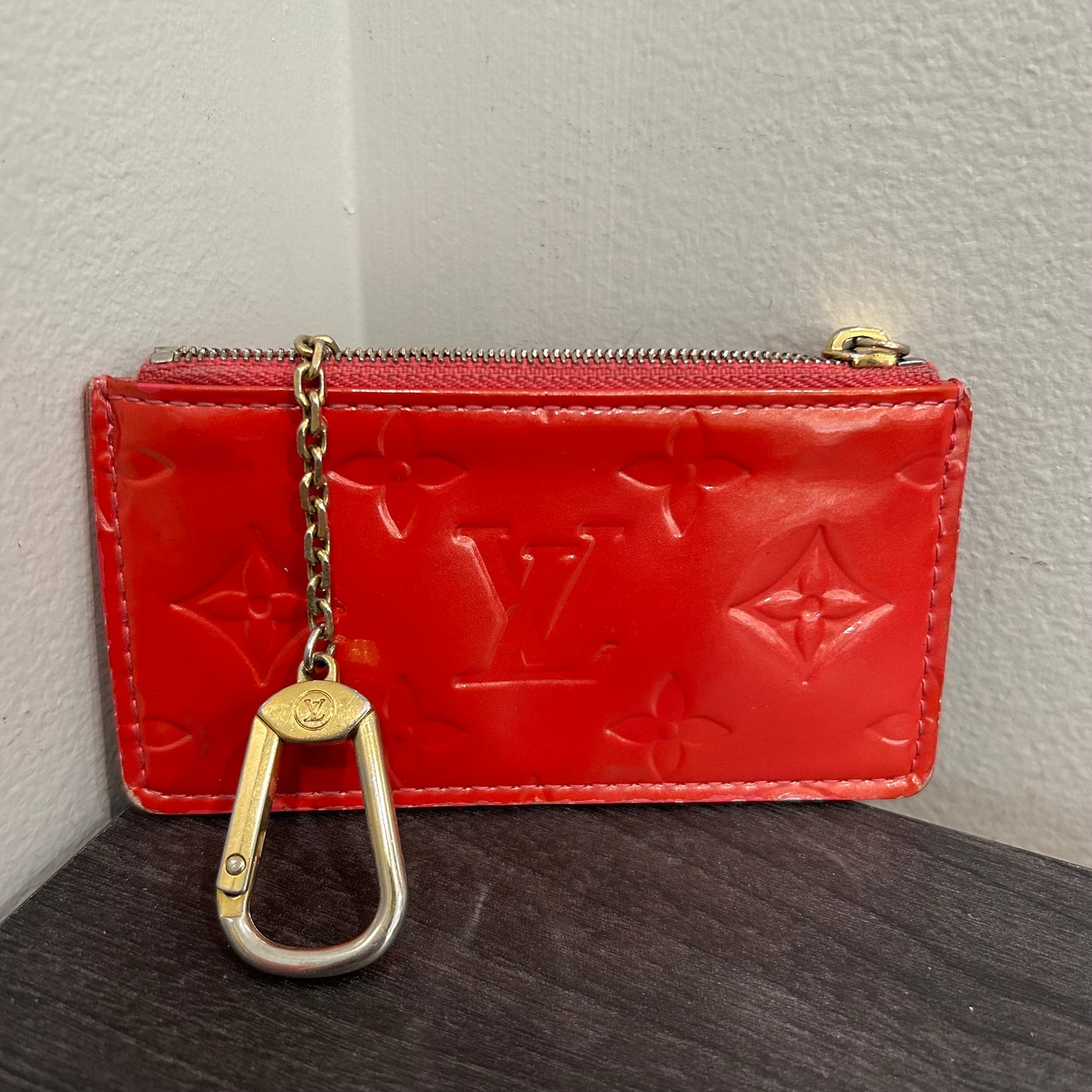 SOLD! Louis Vuitton Vernis Coin Case