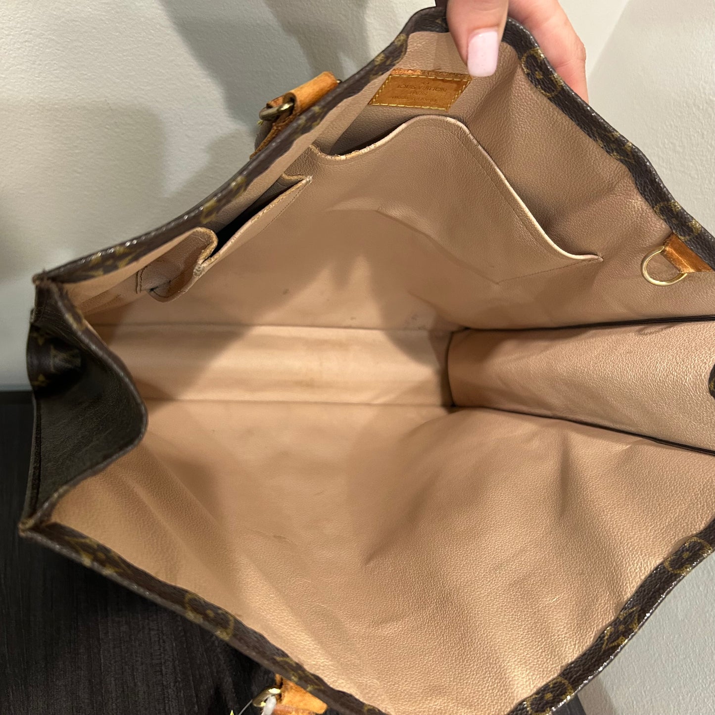 CLEARANCE #202 LOUIS VUITTON Sac Plat Tote