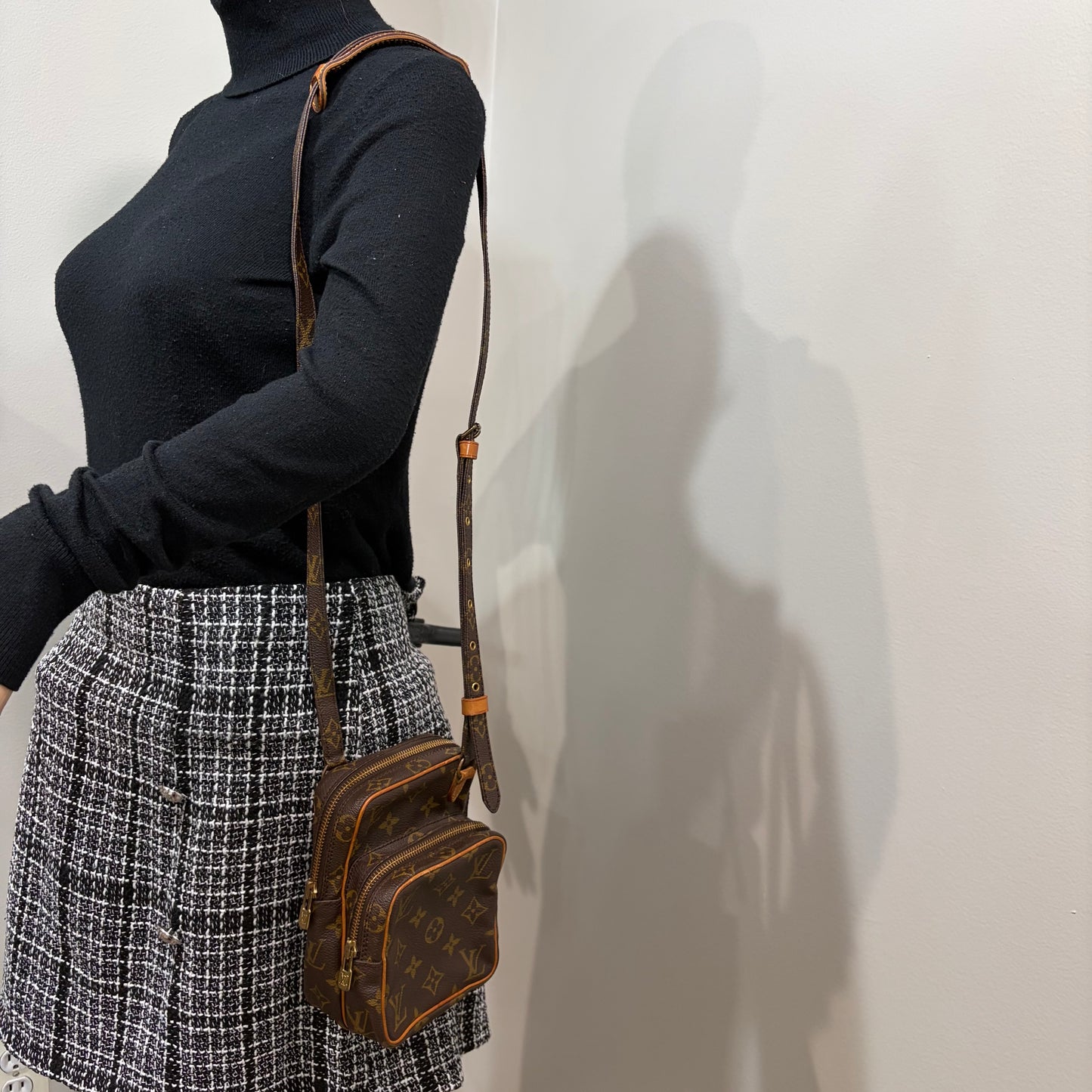 8910 LOUIS VUITTON Monogram Amazone PM Crossbody