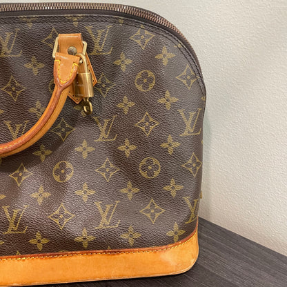 SOLD! Louis Vuitton Monogram Alma with Lock & Key