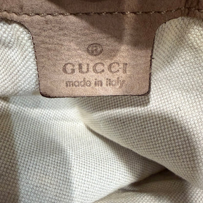 #8230 GUCCI GG Canvas Top Handle Large Bag