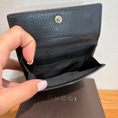 #3228 GUCCI Black Wallet