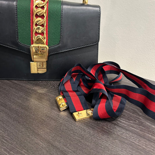 CLEARANCE #834 GUCCI Sylvie (Black)