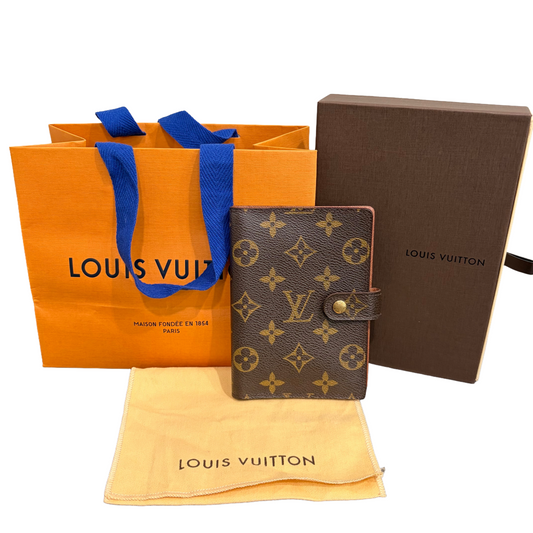 #1101-07 LOUIS VUITTON Monogram Agenda PM