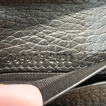 #3228 GUCCI Black Wallet