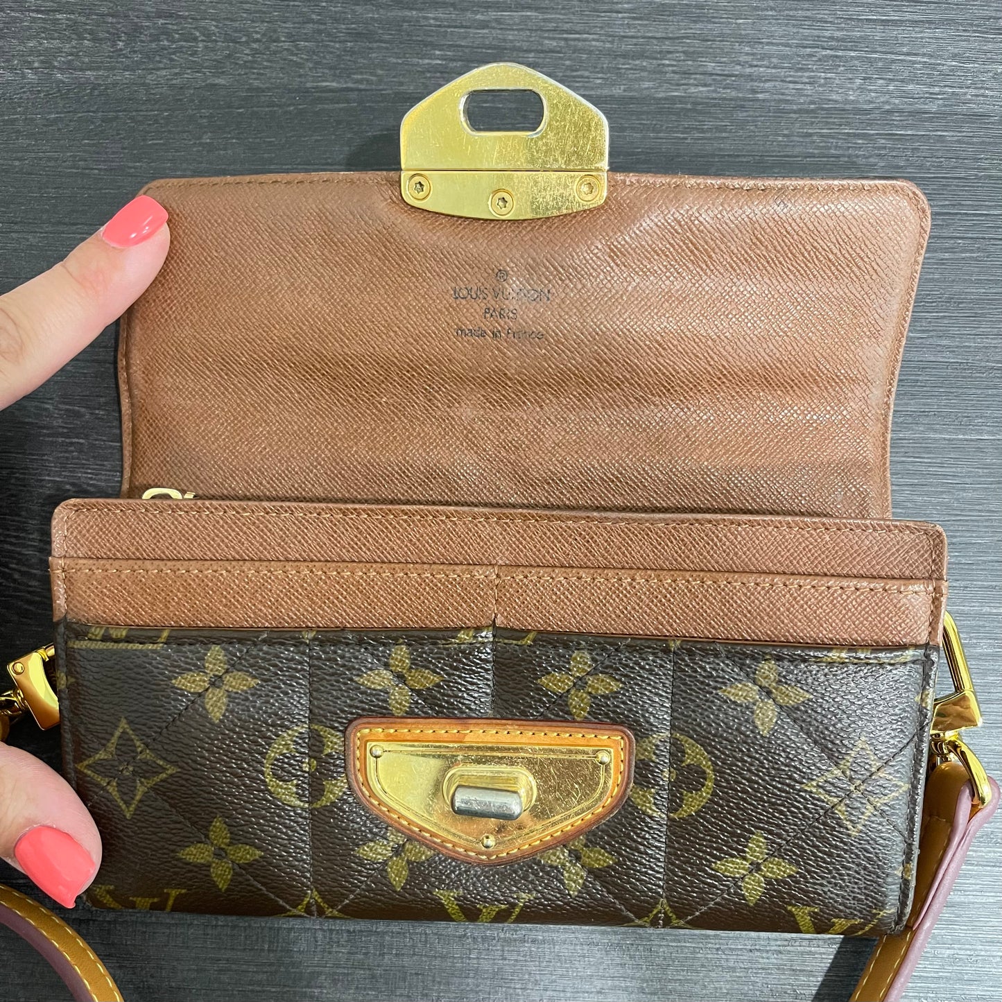 SOLD! Louis Vuitton Etoile GM Quilted Monogram Wallet & Storage Box