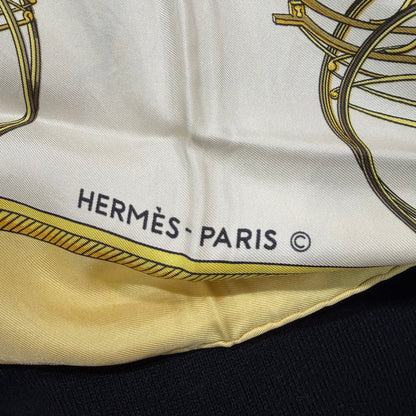 #8233 HERMES 90cm Silk Scarf