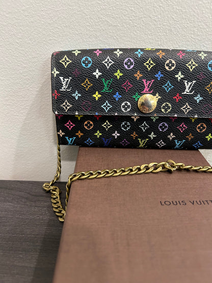 SOLD! Louis Vuitton Multicolor Wallet on Chain