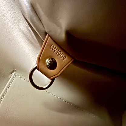 1120 LOUIS VUITTON Yellow Vernis Houston Tote