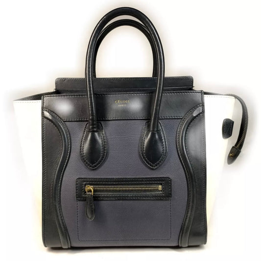 Celine Tri Color Luggage Tote
