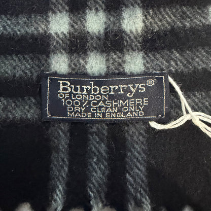 #123 BURBERRY Blue Scarf