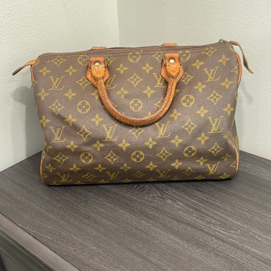 SOLD! Louis Vuitton Monogram Speedy 30