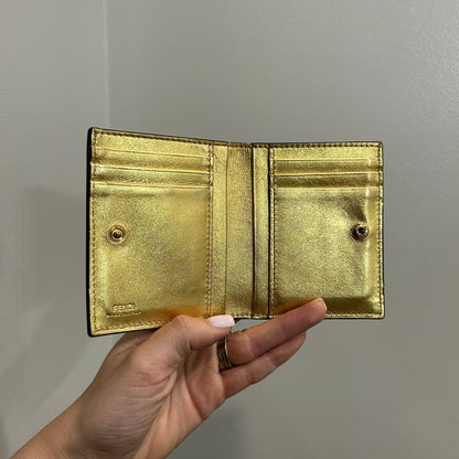 SOLD! Fendi Metallic Wallet