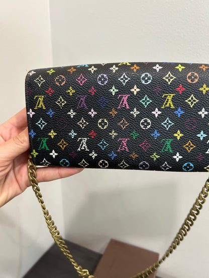 SOLD! Louis Vuitton Multicolor Wallet on Chain