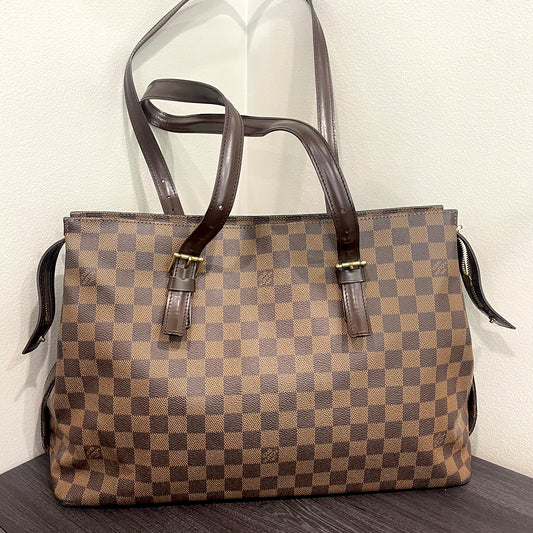 SOLD! Louis Vuitton Damier Ebene Chelsea Tote