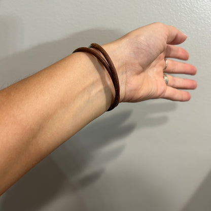 1032 HERMÈS Double Hook Wrap Bracelet MSRP $435
