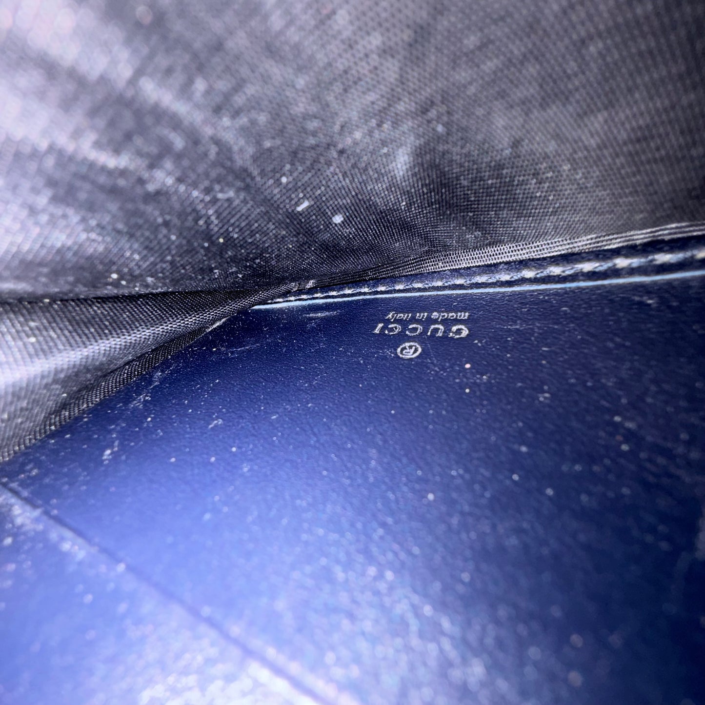 8851 GUCCI Canvas Horsebit Wallet