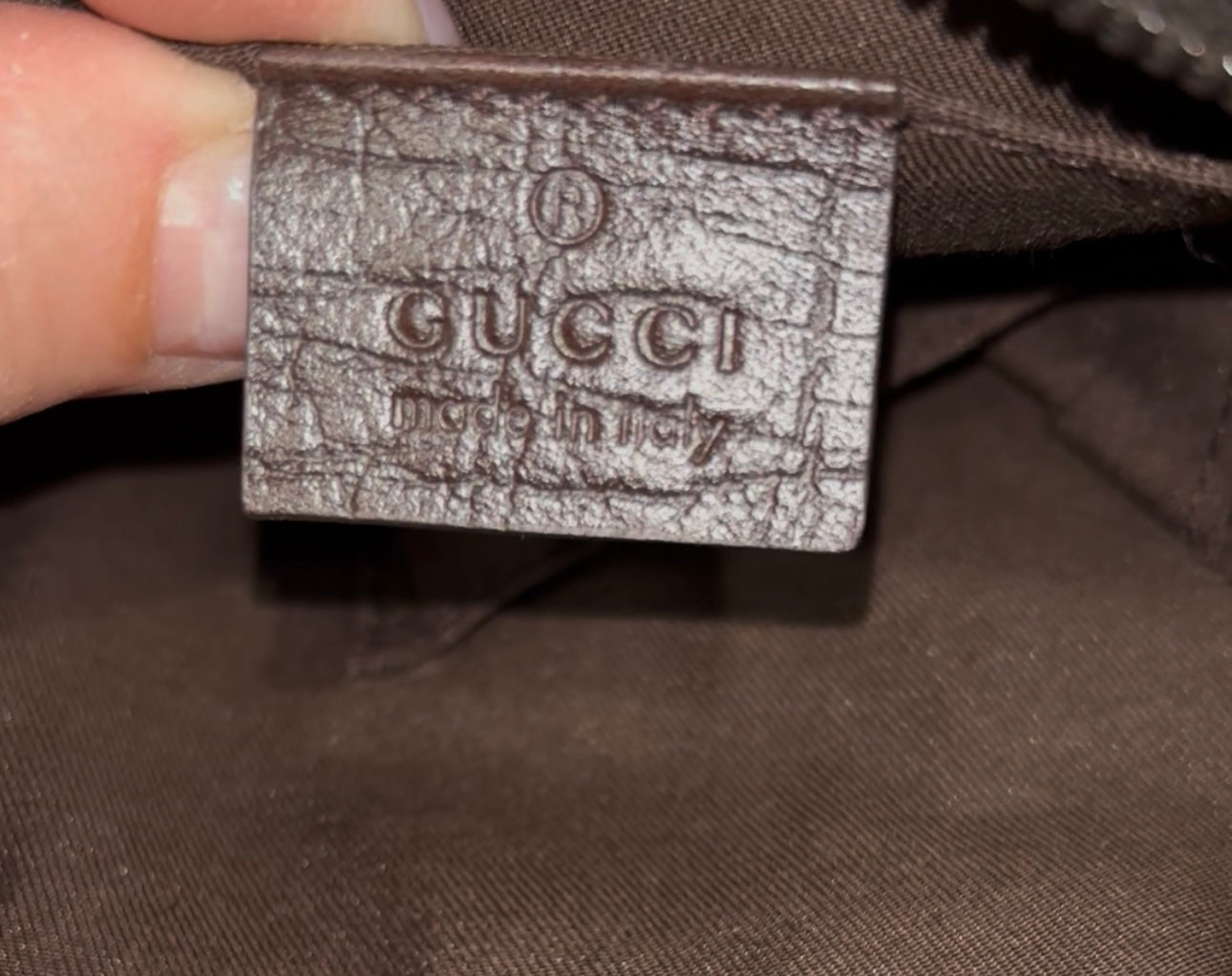 1110 GUCCI Brown Crossbody