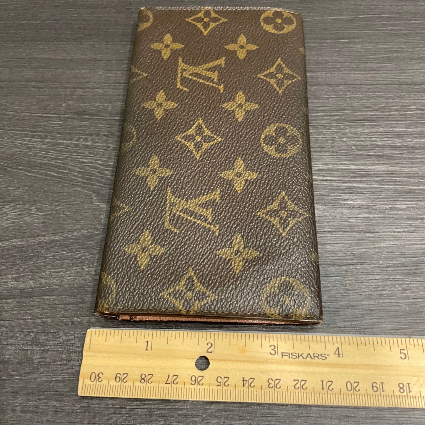 #199 LOUIS VUITTON Monogram Bi-fold Long Wallet