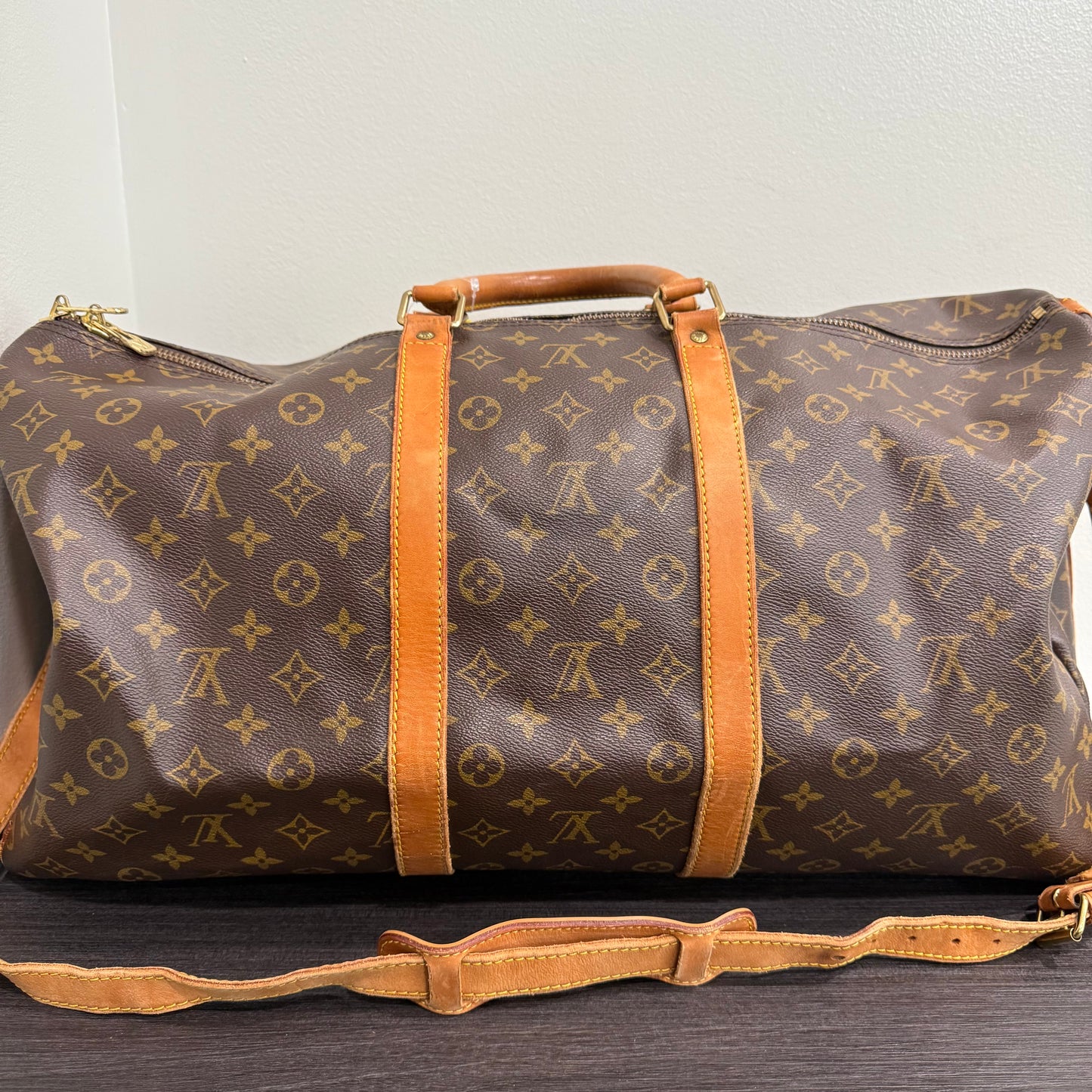 CLEARANCE #801 LOUIS VUITTON Keepall 55 Bandouliere