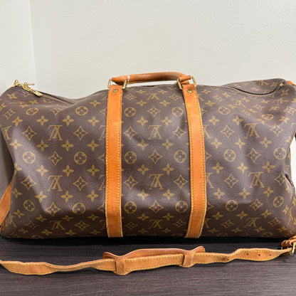 CLEARANCE #801 LOUIS VUITTON Keepall 55 Bandouliere